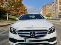 Usado Mercedes E220 194 CV (142 kW) 2017 Blanco Berlina