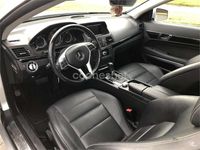 Usado Mercedes E250 Avantgarde 204 CV (150 kW) 2010 Gris / plata Descapotable