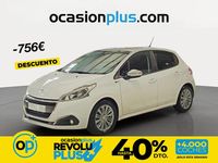 Usado Peugeot 208 Style 100 CV (73 kW) 2017 Blanco Utilitario