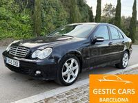 Usado Mercedes C180 Sport Edition 143 CV (105 kW) 2006 Azul Berlina