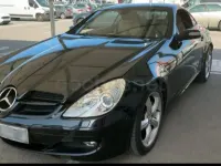 Usado Mercedes SLK350 272 CV (200 kW) 2006 Negro Descapotable