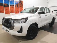Usado Toyota HiLux 150 CV (110 kW) 2021 Blanco Pickup/Camioneta