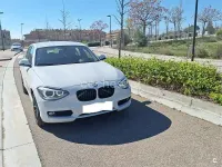 Usado BMW 116 116 CV (85 kW) 2015 Blanco Utilitario
