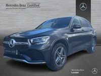 Usado Mercedes GLC300e AMG line 306 CV (225 kW) 2021 Gris grafito