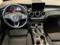 Usado Mercedes C200 150 CV (110 kW) 2017 Negro Familiar