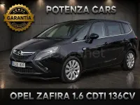 Usado Opel Zafira Family 140 CV (102 kW) 2014 Negro Monovolumen