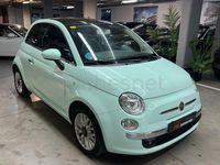 Usado Fiat 500 Lounge 69 CV (50 kW) 2014 Azul Berlina