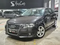 Usado Audi A3 Sportback Ambition 140 CV (102 kW) 2010 Negro Utilitario
