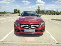 Usado Mercedes C220 Avantgarde 170 CV (125 kW) 2014 Granate Berlina