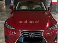 Usado Lexus IS300h Luxury Line 223 CV (164 kW) 2017 Granate Berlina