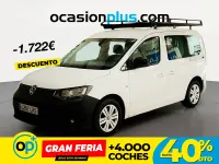Usado VW Caddy 122 CV (89 kW) 2021 Blanco Monovolumen