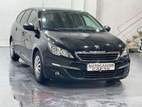 Usado Peugeot 308 SW Access 100 CV (73 kW) 2016 Negro Familiar