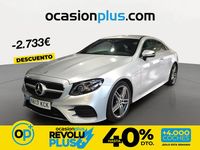 Usado Mercedes E220 AMG 194 CV (142 kW) 2017 Gris plata Coupe