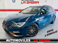 Usado Seat Leon ST 4Drive 300 CV (220 kW) 2019 Azul Familiar