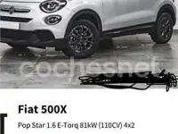 Usado Fiat 500X Pop 110 CV (80 kW) 2019 Gris / plata SUV