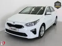 Usado Kia Ceed 101 CV (74 kW) 2021 Blanco Utilitario