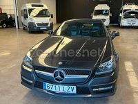 Usado Mercedes SLK250 204 CV (150 kW) 2015 Gris / plata Descapotable