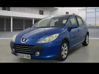 Usado Peugeot 307 110 CV (80 kW) 2007 Azul Berlina