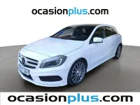 Usado Mercedes A200 AMG line 136 CV (100 kW) 2014 Blanco Utilitario