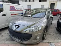 Usado Peugeot 308 SW 90 CV (66 kW) 2010 Gris / plata Familiar