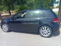 Usado VW Golf VI Sport 122 CV (89 kW) 2010 Negro Utilitario