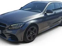 Usado Mercedes C220 AMG line 194 CV (142 kW) 2021 Gris Familiar