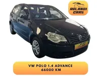 Usado VW Polo Advance 75 CV (55 kW) 2006 Negro Utilitario