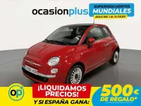 Usado Fiat 500 Lounge 69 CV (50 kW) 2013 Rojo Utilitario