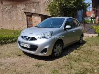 Usado Nissan Micra Acenta 80 CV (58 kW) 2014 Gris / plata Utilitario
