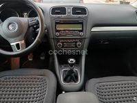 Usado VW Golf VI Advance 110 CV (80 kW) 2009 Azul Utilitario