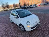 Usado Fiat 500 Lounge 69 CV (50 kW) 2013 Blanco Berlina