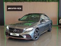 Usado Mercedes C200 160 CV (117 kW) 2020 Gris / plata Berlina