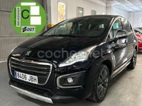 Usado Peugeot 3008 Style 120 CV (88 kW) 2014 Negro Berlina