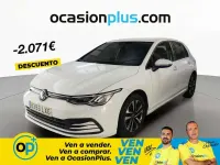 Usado VW Golf VII Style 150 CV (110 kW) 2021 Blanco Utilitario
