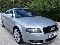 Usado Audi A4 Cabriolet 220 CV (161 kW) 2002 Gris / plata Descapotable