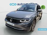 Usado VW Tiguan Life 122 CV (89 kW) 2023 Gris SUV