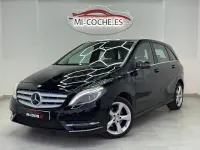 Usado Mercedes B180 109 CV (80 kW) 2012 Negro Utilitario