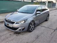 Usado Peugeot 308 SW Allure 115 CV (84 kW) 2014 Gris / plata Familiar