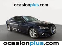 Usado Audi A5 Sportback Sport 252 CV (185 kW) 2018 Azul Utilitario