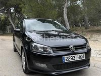 Usado VW Polo Advance 85 CV (62 kW) 2012 Negro Utilitario