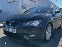 Usado Seat Leon ST Style 110 CV (80 kW) 2014 Negro Familiar