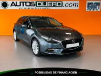 Usado Mazda 3 Luxury 150 CV (110 kW) 2016 Gris / plata Berlina