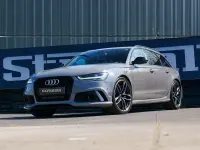 Usado Audi RS6 Performance 605 CV (444 kW) 2017 Gris Familiar