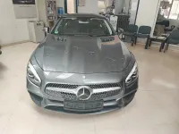 Usado Mercedes SL400 367 CV (269 kW) 2016 Gris / plata Descapotable