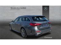 Usado Mercedes C300e AMG line 313 CV (230 kW) 2024 Gris selenita Familiar