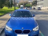Usado BMW 118 Sport Line 143 CV (105 kW) 2013 Azul Utilitario
