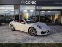 Usado Porsche 911 Carrera 4S Cabriolet 450 CV (330 kW) 2021 Gris Descapotable