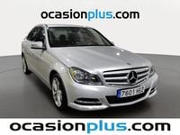 Usado Mercedes C200 136 CV (100 kW) 2011 Gris plata Berlina