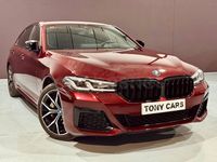 Używany BMW 530e 292 KM (214 kW) 2022 Czerwony Sedan/Limuzyna