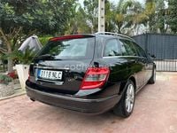 Usado Mercedes C200 Avantgarde 136 CV (100 kW) 2009 Negro Berlina